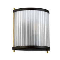 Elegant Museum Bronze Wall Light With Aged Brass Finish And Led E27 Bulb - thumbnail 2