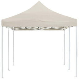 Walplus Professional Folding Party Tent Garden Gazebo Canopy Aluminium 6X3 M Cream - thumbnail 4