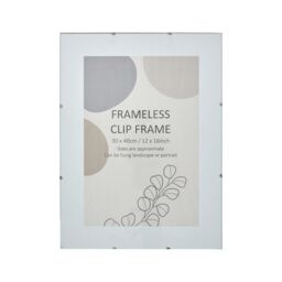 Clear Non-Framed Clip Picture Frame (H)40.5Cm X (W)30.5Cm - thumbnail 7