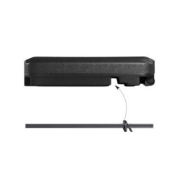 Living And Home Black Hdpe 60 Kg Water And Sand Filled Freestanding Garden Patio Parasol Base With Wheels 60L - thumbnail 5