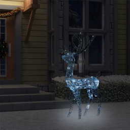 Walplus Acrylic Reindeer Christmas Decoration 140 Leds 120 Cm Cold White - thumbnail 3