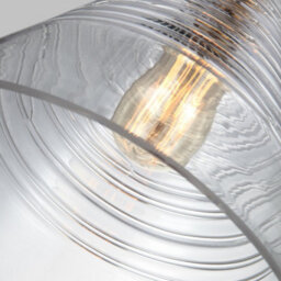 Luminosa Lighting Luminosa Feiss Elmore Dome Pendant Ceiling Light Burnished Brass - thumbnail 2
