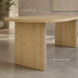 Matteo Extendable Dining Table 140-200Cm - Oak Effect, Modern Rectangular Table For 6-8 People - thumbnail 7