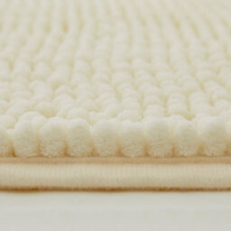 Ameha Cream Chenille Mat 40X60Cm, Extra Soft, Non-Slip, Absorbent Bath Rug & Doormat - thumbnail 5