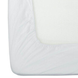 Homescapes White Brushed Cotton Fitted Sheet 100% Cotton Luxury Flannelette, Double - thumbnail 2