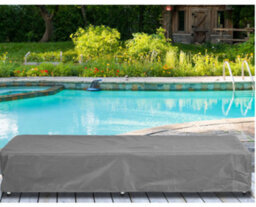 Waterproof Cover For Outdoor Armchair, Grey (211 X 76 30 Cm) - thumbnail 4