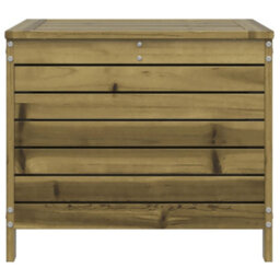 Berkfield Garden Footstool 62X63.5X53.5 Cm Impregnated Wood Pine - thumbnail 4