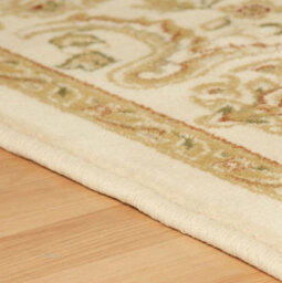 Cream Traditional Bordered Floral Persian Machine Made Rug For Living Room Bedroom And Dining Room-120Cm X 170Cm - thumbnail 3