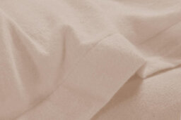 Homespace Direct Ltd Plain Dye Flannelette Brushed Cotton Duvet Cover Set Brown - thumbnail 3