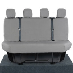 Mercedes Sprinter (2018 Onwards) Rear Seat Covers Tailored (Grey) - Uk Custom Covers