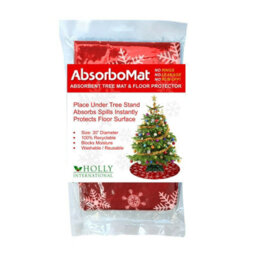 Holly International Absorbomat Red Absorbent Christmas Tree Mat & Floor Protector 76Cm - thumbnail 4