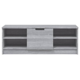 Berkfield Classic Tv Cabinet Grey Sonoma 102X35.5X36.5 Cm Engineered Wood - thumbnail 6