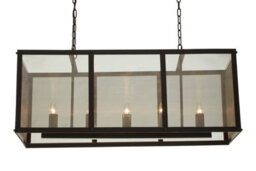 Orsina Black Finish Wide Pendant Light With Hints Of Gold - thumbnail 3
