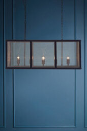 Orsina Black Finish Wide Pendant Light With Hints Of Gold - thumbnail 2