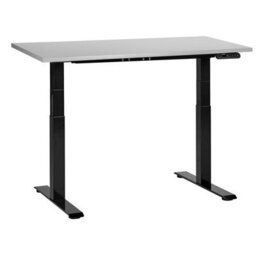Beliani Electric Adjustable Standing Desk Destines Grey/ Black 120 Cm 72 Cm - thumbnail 1