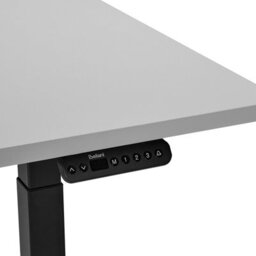 Beliani Electric Adjustable Standing Desk Destines Grey/ Black 120 Cm 72 Cm - thumbnail 6
