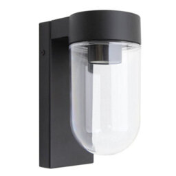 Long Life Lamps Company Modern Garden Outdoor Black Wall Light Lantern Zlc367B - thumbnail 3