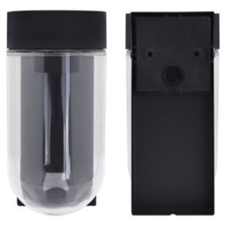 Long Life Lamps Company Modern Garden Outdoor Black Wall Light Lantern Zlc367B - thumbnail 6