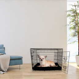 Actiaspet Dog Bed Cage Crate Pet Waterproof Hygienic Bedding Tough Hardwearing Cushion Mat Small - thumbnail 3
