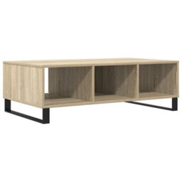 Berkfield Sturdy Coffee Table Sonoma Oak 104X60X35 Cm Engineered Wood - thumbnail 7