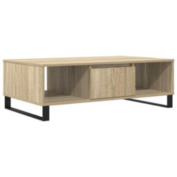 Berkfield Sturdy Coffee Table Sonoma Oak 104X60X35 Cm Engineered Wood - thumbnail 1