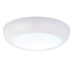 Luminosa Lighting Luminosa Forca Cct Integrated Led Outdoor Flush Light Gloss White, Opal Ip65 - thumbnail 4