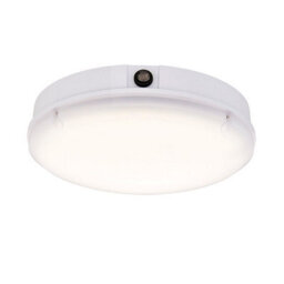 Luminosa Lighting Luminosa Forca Cct Integrated Led Outdoor Flush Light Gloss White, Opal Ip65 - thumbnail 3
