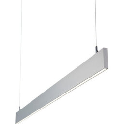 4 Pack Slim Commercial Suspension Light - 1500mm X 20mm - 40W Cool White Led - thumbnail 3