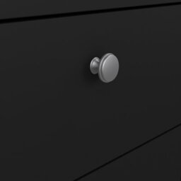Furniture To Go Madrid Desk 3 Drawers Matt Black - thumbnail 8
