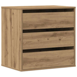 Vidaxl Corner Chest Of Drawers Artisian Oak 60X41X58 Cm Engineered Wood - thumbnail 2