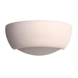 Anson Lighting Apache Wall Light Finished In Unglazed Ceramic - thumbnail 2