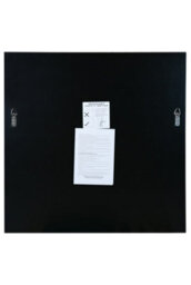 "MirrorOutlet The Moderni - All Glass Modern Bevelled Square Wall Mirror 27"" X 27"" (70X70Cm)" - thumbnail 7