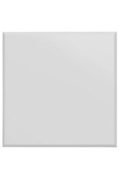 "MirrorOutlet The Moderni - All Glass Modern Bevelled Square Wall Mirror 27"" X 27"" (70X70Cm)" - thumbnail 3