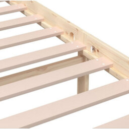 Berkfield Bed Frame Solid Wood 160X200 Cm - thumbnail 7