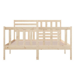 Berkfield Bed Frame Solid Wood 160X200 Cm - thumbnail 5