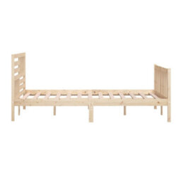 Berkfield Bed Frame Solid Wood 160X200 Cm - thumbnail 6