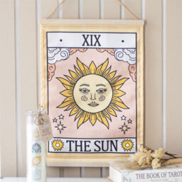The Sun Vintage Tarot Wall Hanging - thumbnail 1