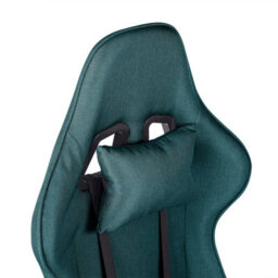 Beliani Gaming Chair Warrior Dark Green - thumbnail 9