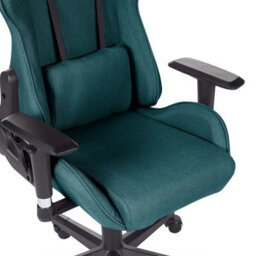 Beliani Gaming Chair Warrior Dark Green - thumbnail 8