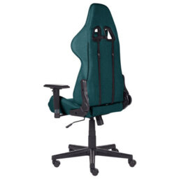 Beliani Gaming Chair Warrior Dark Green - thumbnail 6