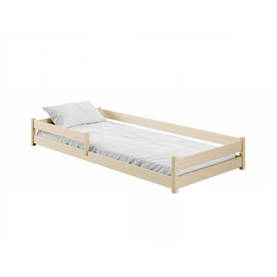 Arte Pine Alis Single Bed W198Cm X H29Cm X D97Cm - Natural Wood Beauty - image 1