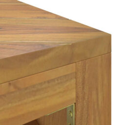 Berkfield Coffee Table 110X60X38 Cm Solid Wood Teak - thumbnail 7