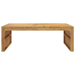 Berkfield Coffee Table 110X60X38 Cm Solid Wood Teak - thumbnail 4