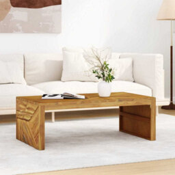 Berkfield Coffee Table 110X60X38 Cm Solid Wood Teak - thumbnail 3