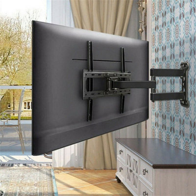 Aesome Tv Bracket Wall Mount Double Arms Ultra Strong Stable Support Lcd Led 32-55 Inch - image 1