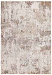 Beige Abstract 8mm Thick Anti-Shed Rug For Bedroom, Living Room, Dining Room, Stain-Resistant Modern Rug-160Cm X 240Cm - thumbnail 1