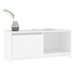 Vidaxl Tv Cabinet White 90X35X40 Cm Engineered Wood - thumbnail 4