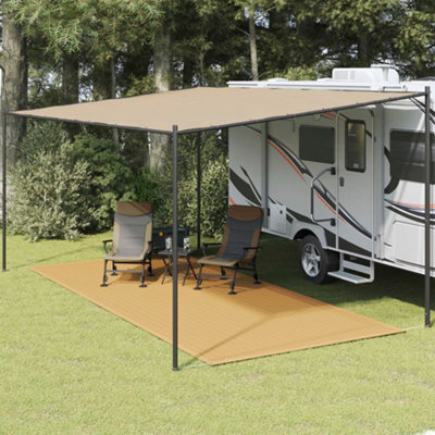 Berkfield Tent Carpet Sand 250X600 Cm Hdpe - image 1