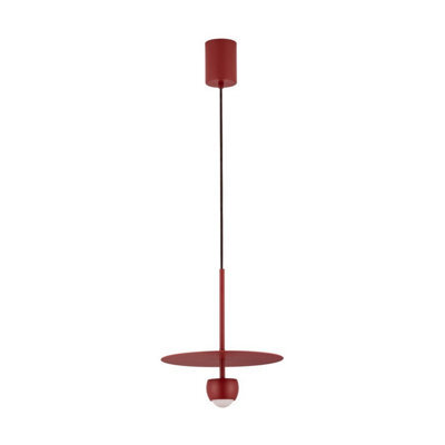 Luminosa Lighting Luminosa Edem Pendant Ceiling Light Red Led 8W 590Lm 3000K - image 1