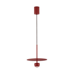 Luminosa Lighting Luminosa Edem Pendant Ceiling Light Red Led 8W 590Lm 3000K